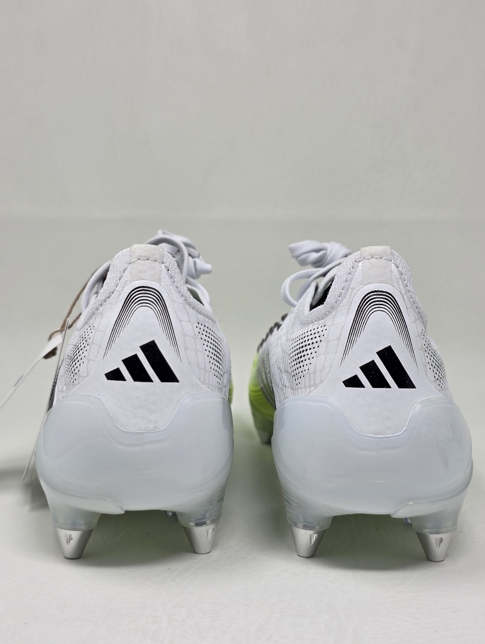 Adidas Predator Elite SG Cleats White/Black/Lemon JI1067 Mens Size 7/Women 8 New - Picture 4 of 13